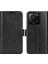 Xiaomi 13T/13T Pro/redmi K60 Ultra Pu Deri Cep Telefonu Kapağı Çılgın At Dokusu Görüntüleme Stand Cüzdan Case-Black (Yurt Dışından) 1