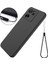 Xiaomi 13T PRO/13T/REDMI K60 Ultra Kılıf Yumuşak Astar Sıvı Silikon Telefon Kapak Kabuğu Strap-Black (Yurt Dışından) 1