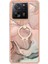 Xiaomi 13T/13T Pro/redmi K60 Ultra Mermer Desen Şok Geçirmez Kapak Tpu Cep Telefonu Vaka-Pembe (Yurt Dışından) 2