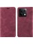 Xiaomi Redmi Için Note 13 Pro 5g Kılıf Rfıd Bloke Deri Kapak Kart Tutucu-Kırmızı (Yurt Dışından) 1