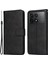 Xiaomi Için Redmi K70 Pro 5G/K70 5g Case Deri Kapak Cüzdan Stand Telefon Kabuğu Strap-Black (Yurt Dışından) 1