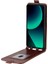 Xiaomi 13T/13T Pro/redmi K60 Ultra Dikey Flip Kart Tutucu Telefon Kabuğu Çılgın At Doku Kapağı Deri Kılıf Kişisi (Yurt Dışından) 2