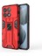 Xiaomi Redmi K70 5G/K70 Pro 5g Case Kickstand Hibrid Hard Pc Yumuşak Tpu Telefon Kapak-Kırmızı (Yurt Dışından) 1