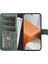 Xiaomi Redmi Için Note 13 Pro+ 5g Case Folio Fol Flip Deri Deri Cüzdan Telefon Kapak Yeşil (Yurt Dışından) 2