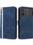 Xiaomi Redmi K70 5G/K70 Pro 5g Deri Kılıf Strap Rfıd Engelleyen Telefon Cüzdan Mavisi (Yurt Dışından) 1
