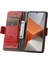 Xiaomi Redmi Için Note 13 Pro+ 5g Kasa Cüzdan Stand Flip Telefon Kapağı Rfıd Blowantıce-Red (Yurt Dışından) 2