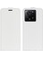 Xiaomi 13T/13T Pro/redmi K60 Ultra Dikey Flip Kart Tutucu Telefon Kabuğu Çılgın At Doku Kapağı Deri Kılıf Beyaz (Yurt Dışından) 1