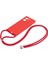 Xiaomi 13T/13T Pro/redmi K60 Ultra Kılıf Yumuşak Fiber Astar Long Lanyard-Red ile Katpu Kapak (Yurt Dışından) 2