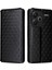 Xiaomi Için Redmi Note 13 Pro+ Case Rhombus Cüzdan-Siyah ile Basılmış Pu Deri Kapağı (Yurt Dışından) 1