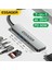 7'in 1'i Laptop/Macbook/Tv/Projektör Hub Çoklayıcı /4K 30Hz HDM/Type-C/TF Kart/SD Kart/Usb 3.2/Usb 2.0/Pd 60W/ 5Gps Hızlı En Son Nesil Yeni Teknoloji Orjinal 5