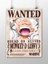 One Piece Luffy Gear 5 Wanted Anime Dizi Film Posteri 1