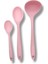 Cep Home 3'lü Silikon Set 1 Kepçe 1 Kaşık (27.5cm) 1 Kaşık (20 Cm) 1