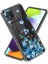 Xiaomi Redmi 10A Baskılı Desen Tasarımı Imd Geri Kılıf Yumuşak Tpu Anti-Fall Şok Geçirmez Koruyucu Kapak Mavisi Çiçekler (Yurt Dışından) 1