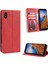 Xiaomi Redmi 7A-KIRMIZI Için Vintage Stil Pu Deri Cüzdan Telefon Kapağı (Yurt Dışından) 1