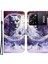 Xiaomi Için Poco X5 Pro 5g/redmi Note 12 Pro Hız 5g Pu Cüzdan Telefon Kılıfı 3D Desen Baskı Anti-Damla Stand Kapağı-Snow Wolf (Yurt Dışından) 1