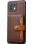 Pu Deri Kaplamalı Tpu Kılıfı [kart Yuvaları] [kickstand] Xiaomi Mi 11 Lite 4g/5g/11 Lite 5g Ne-Brown (Yurt Dışından) 3