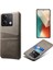 Xiaomi Için Redmi Note 13 5g Kasa Çift Kart Yuvaları Şok Geçirmez Kılıf Pu+Pc Ince Telefon Vaka-Gre (Yurt Dışından) 1