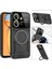 Xiaomi Için Redmi Note 12 4g Manyetik Kasa Dönen Kickstand Pc+Tpu Telefon Geri Kapak-Mor (Yurt Dışından) 2