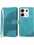 Xiaomi Redmi Için Note 13 Pro 5g Case Elephant Head Desen Deri Kapak Baby Blue (Yurt Dışından) 1