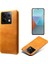 Xiaomi Redmi Için Note 13 Pro 5g Case Balf Dokusu Önleme Önleyici Pu+Pc Telefon Kabuğu-Orange (Yurt Dışından) 1
