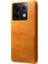 Xiaomi Redmi Için Note 13 Pro 5g Case Balf Dokusu Önleme Önleyici Pu+Pc Telefon Kabuğu-Orange (Yurt Dışından) 2
