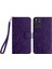 Xiaomi Için Redmi Note 11S 4g Case Pu Pu Deri Tam Koruma Cüzdan Telefon Kapak Morası (Yurt Dışından) 1