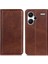 Xiaomi Için Redmi Note 13 Pro+ 5g Cep Telefon Kılıfları Bölünmüş Deri Cüzdan Kapak Kavurdu (Yurt Dışından) 1