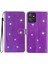 Xiaomi Için Redmi Note 12 4g Deri Cüzdan Stand Kılıfı Damla Damlı Koşullu Telefon Kapağı Strap-Purple ile (Yurt Dışından) 1