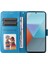 Xiaomi Redmi Için Note 13 Pro 5g Cüzdan Kılıfı Deri Deri Telefon Kapağı Stand-Blue (Yurt Dışından) 2