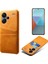 Xiaomi Redmi Için Note 13 Pro+ Kılıf Çift Kart Yuvaları Pu+ Pc Ince Telefon Kapak-Yem (Yurt Dışından) 1