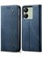 Xiaomi Redmi Için 13C 4g/poco C65 4g Cep Telefon Kılıfı Cüzdan Pu Deri Deri Anti-Fall Kabuk Mavisi (Yurt Dışından) 1