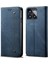 Xiaomi Için Redmi K70 5G/K70 Pro 5g Kılıf Kapağı Kot Ceza Doku Pu Deri Cüzdan Kapağı Stand-Mavi (Yurt Dışından) 1