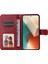 Xiaomi Için Redmi Note 13 5g Kasa Stand Deri Telefon Kapağı Cüzdan Strap-Red ile (Yurt Dışından) 2
