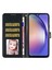 Xiaomi Için Redmi Note 12 4g Deri Cüzdan Stand Kılıfı Damla Koşullu Hafif Telefon Kapağı Strap-Black (Yurt Dışından) 2
