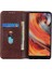 Xiaomi Redmi Için Note 13 Pro+ 5g Kasa Katlama Stand Stand Split Deri Cep Telefonu Kapak-Kahverengi (Yurt Dışından) 2