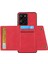 Xiaomi Için Redmi Note 12R 5g Case Pu Deri Kaplamalı Tpu Telefon Kapağı Kart Yuvaları-Kırmızı (Yurt Dışından) 2