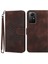 Xiaomi Için Redmi Note 12S 4g Deri Kılıf Telefon Kapağı Stand Cüzdan-Coffee (Yurt Dışından) 1