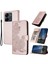 Xiaomi Redmi 13C/POCO C65 4g Case Ayçiçeği Desen Deri Deri Cüzdan Telefon Muhafızları Kapak Pembe (Yurt Dışından) 1