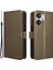 Xiaomi Redmi Için 13C 5G/13R 5g/poco M6 5g Cüzdan Kılıf Deri Deri Folio Şok Geçirmez Telefon Kapak-Kahverengi (Yurt Dışından) 1
