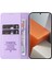 Xiaomi Redmi Için Note 13 Pro+ Durum Manyetik Kapanış Deri Telefon Kapak Işık Mor (Yurt Dışından) 2