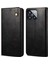 Xiaomi 14 Pro Pu Derisi Çılgın At Telefon Kılıfı Stand Cüzdan Cep Telefonu Kapak Black (Yurt Dışından) 1