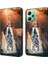 Xiaomi Redmi Için Note 12 5g (Global)/(Çin)/(Hindistan)/poco X5 5g Durek Deri Flip Telefon Kapak Kedisi ve Kaplan (Yurt Dışından) 1