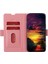 Xiaomi Için 14 Case Twill Doku Kartı Tutucu Deri Telefon Kapak Pembe (Yurt Dışından) 2
