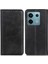 Xiaomi Için Redmi Note 13 Pro 5g Cep Telefon Kılıfı Bölünmüş Deri Cüzdan Anti-Fall Kapak Black (Yurt Dışından) 1