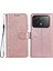 Xiaomi Için Redmi K70 5G/K70 Pro 5g Cep Telefon Kılıf Mandala Çiçek Baskılı Deri Kapak Golü Altın (Yurt Dışından) 1
