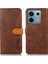 Xiaomi Için Redmi Note 13 Pro 5g Cep Telefon Kılıfı Pu Deri Tam Koruma Kapak Kılıfı (Yurt Dışından) 1