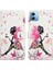 Xiaomi Için Redmi Note 12 5g (Çin)/(Hindistan) (Global)/poco X5 5g Case Pu Deri 3D Desen Cüzdan Kart-Girl (Yurt Dışından) 1