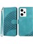 Xiaomi Redmi Için Note 12 Pro 5g/12 Pro Speed ​​5g/poco X5 Pro 5g Deri Kılıf Telefon Cüzdan Baby Blue (Yurt Dışından) 1