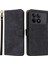 Xiaomi Redmi Için K70E 5g/poco X6 Pro 5g Cüzdan Kılıfı Rfıd Shol Shoplocton Telefonu Ile Ile Siprikli Black (Yurt Dışından) 1