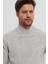 Erkek Yünlü Normal Kalıp Yarım Balıkçı Boğazlı Yaka Triko Kazak 5